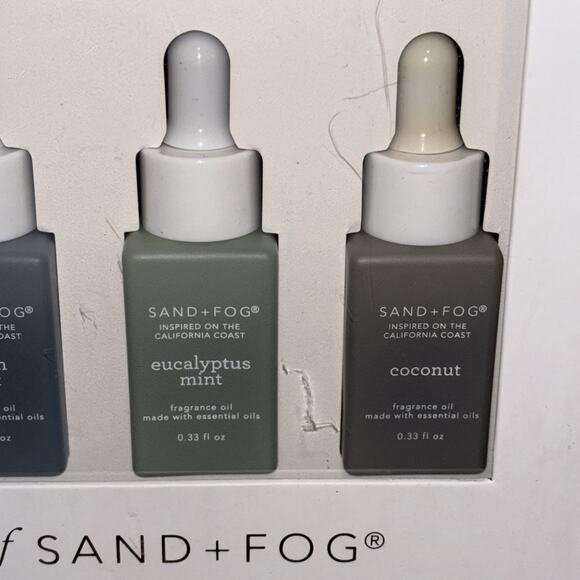 Sand + Fog Fragrance Diffuser Oils California Beach House Clean Waves Set Of 8 - Picture 5 of 10